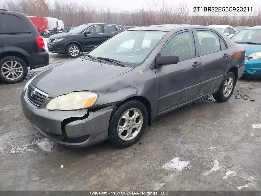 2T1BR32E55C923211 2005 Toyota Corolla Ce/Le/S