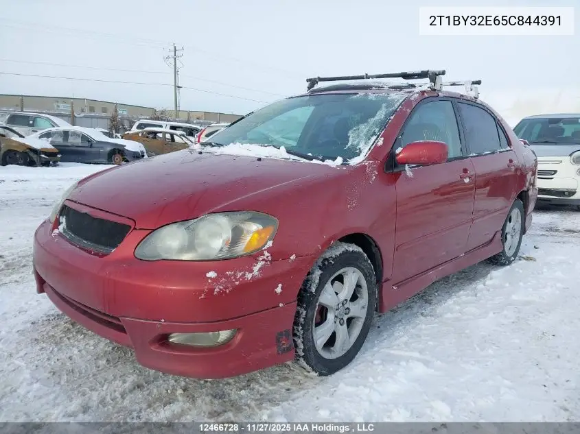 2T1BY32E65C844391 2005 Toyota Corolla