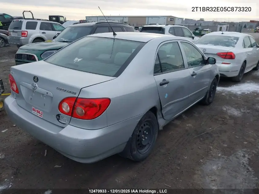 2T1BR32E05C873320 2005 Toyota Corolla Ce/Le/Sport
