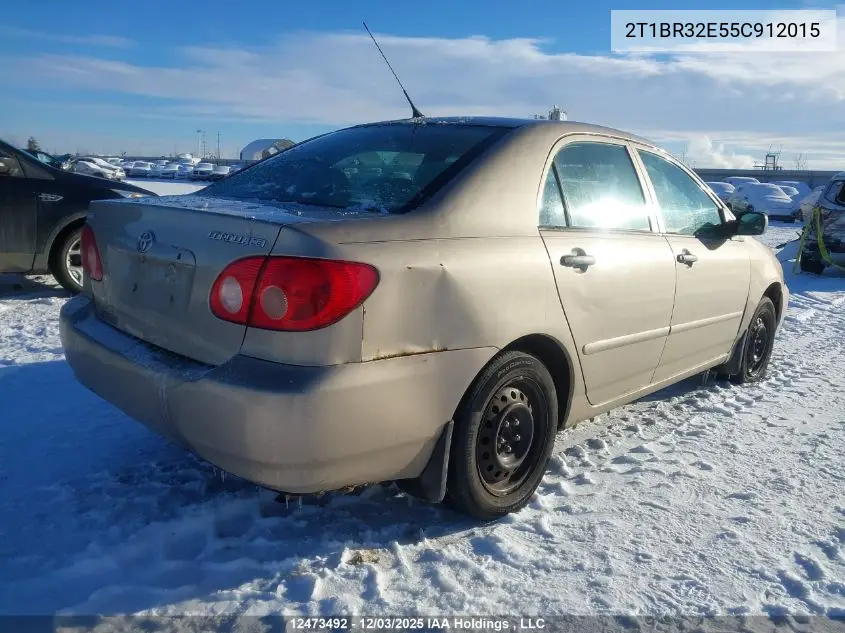 2T1BR32E55C912015 2005 Toyota Corolla Ce/Le/Sport