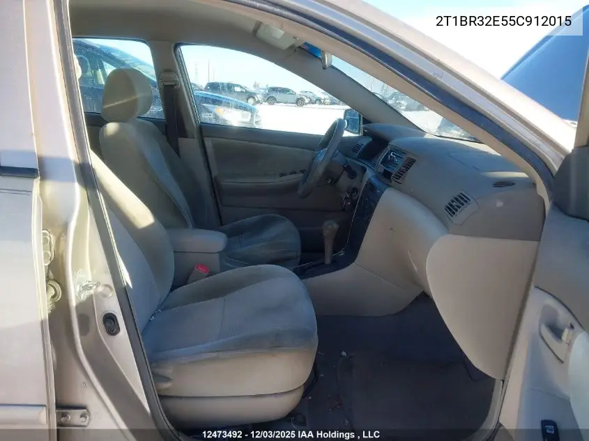 2T1BR32E55C912015 2005 Toyota Corolla Ce/Le/Sport