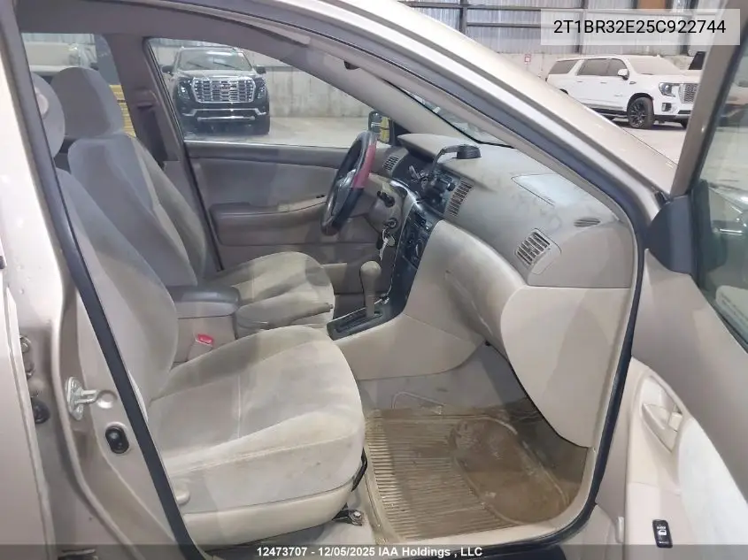 2T1BR32E25C922744 2005 Toyota Corolla