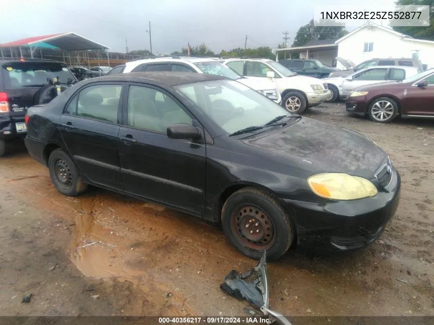 2005 Toyota Corolla Ce/Le/S VIN: 1NXBR32E25Z552877 Lot: 40356217