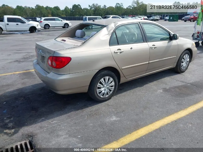 2T1BR32E75C466580 2005 Toyota Corolla Le