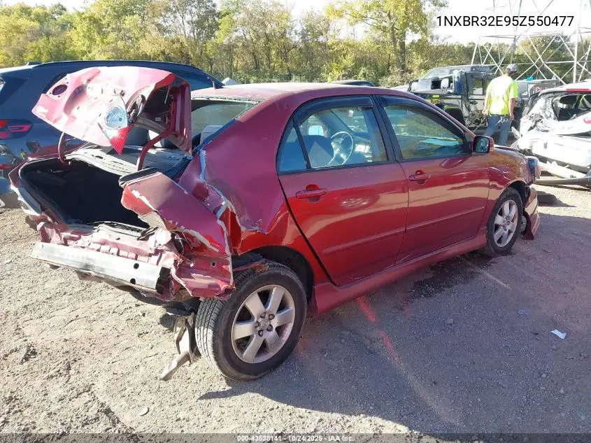 1NXBR32E95Z550477 2005 Toyota Corolla S