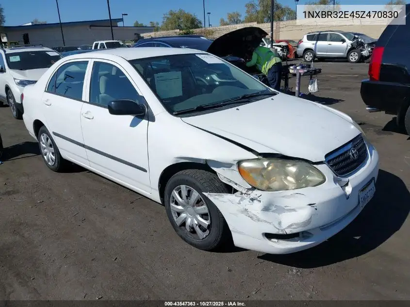1NXBR32E45Z470830 2005 Toyota Corolla Ce
