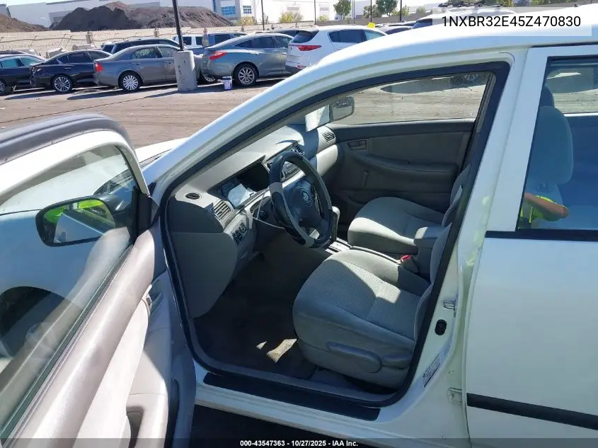 1NXBR32E45Z470830 2005 Toyota Corolla Ce