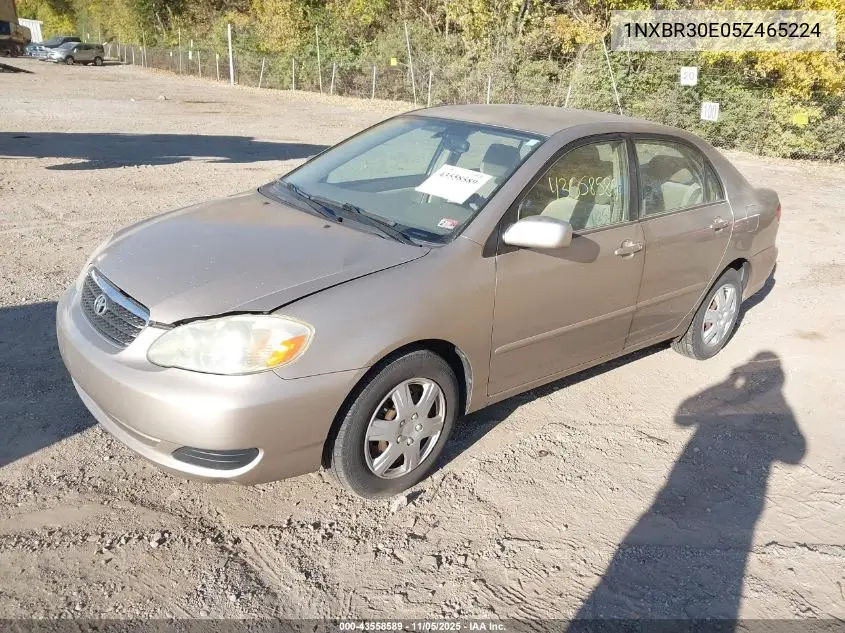 1NXBR30E05Z465224 2005 Toyota Corolla Le