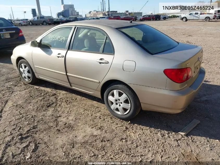 1NXBR30E05Z465224 2005 Toyota Corolla Le