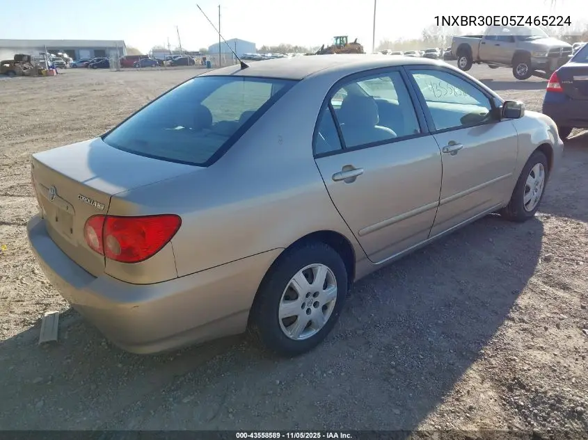 1NXBR30E05Z465224 2005 Toyota Corolla Le
