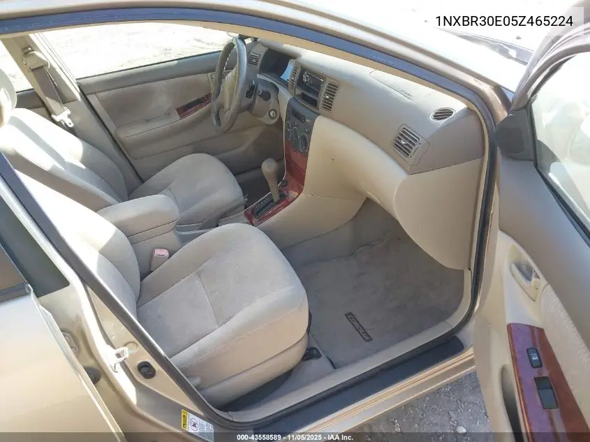 1NXBR30E05Z465224 2005 Toyota Corolla Le