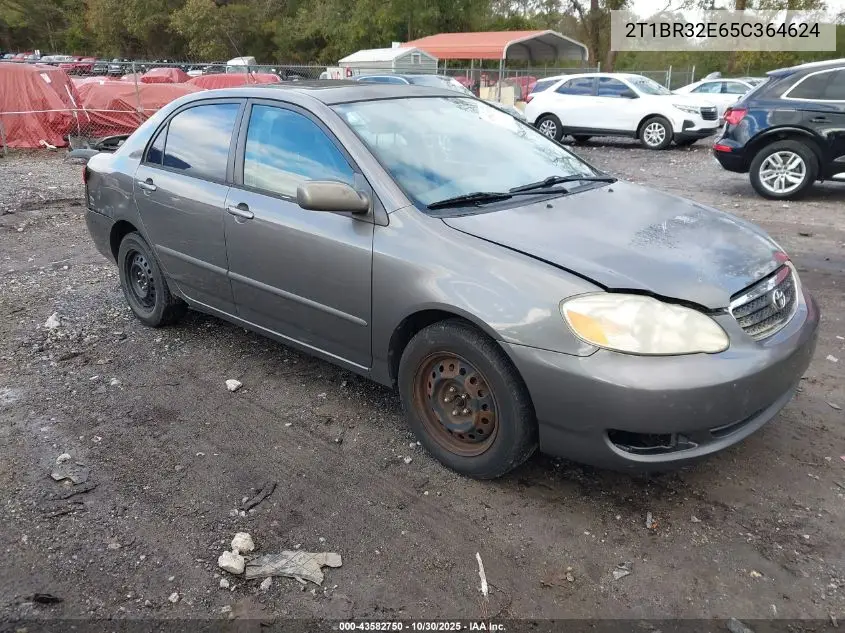 2T1BR32E65C364624 2005 Toyota Corolla Le