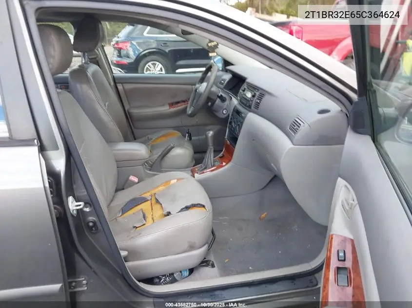 2T1BR32E65C364624 2005 Toyota Corolla Le