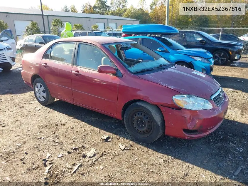 1NXBR32EX5Z367816 2005 Toyota Corolla Le