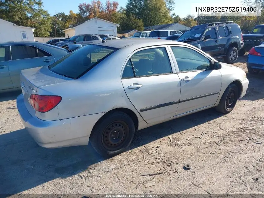 1NXBR32E75Z519406 2005 Toyota Corolla Ce