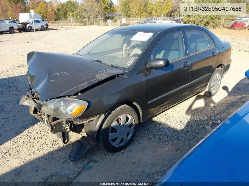 2T1BR32E95C407658 2005 Toyota Corolla Ce