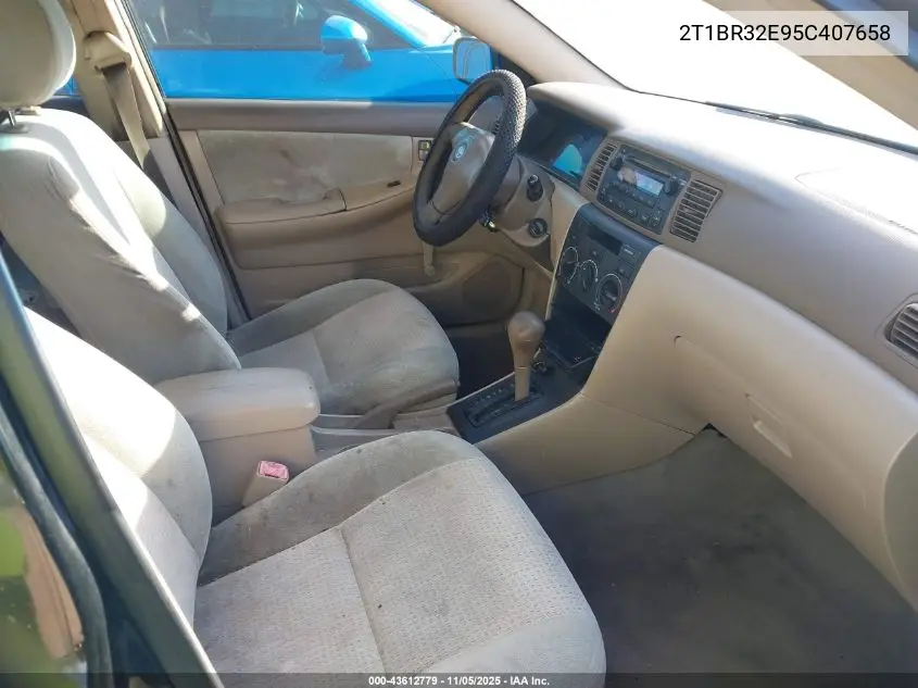 2T1BR32E95C407658 2005 Toyota Corolla Ce