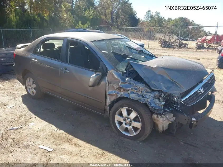 1NXBR32E05Z465074 2005 Toyota Corolla S