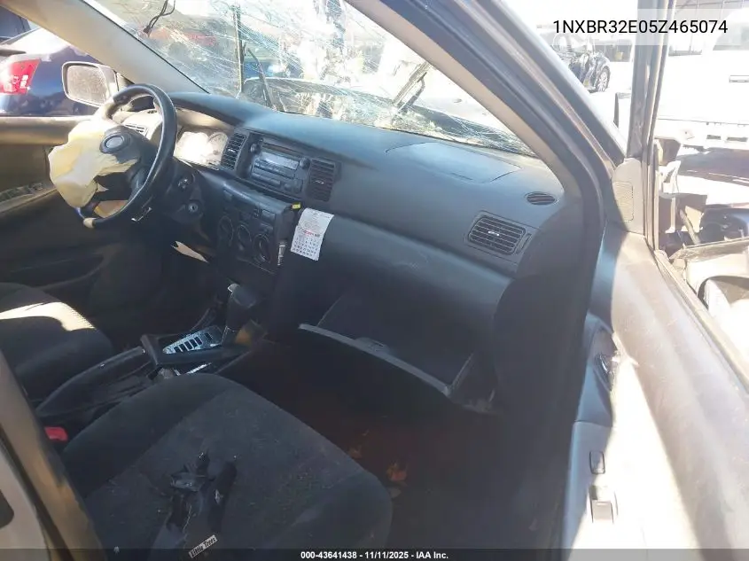 1NXBR32E05Z465074 2005 Toyota Corolla S