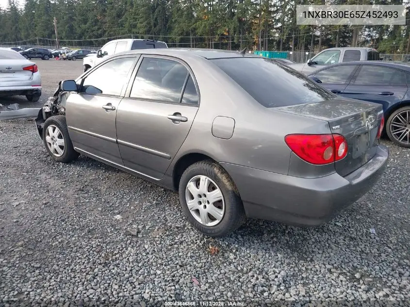 1NXBR30E65Z452493 2005 Toyota Corolla Le