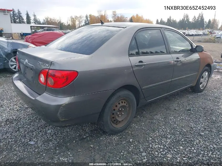 1NXBR30E65Z452493 2005 Toyota Corolla Le