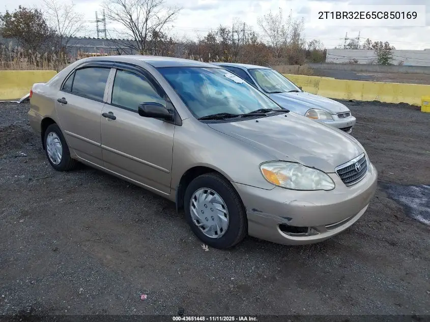 2T1BR32E65C850169 2005 Toyota Corolla Ce/Le/Sport