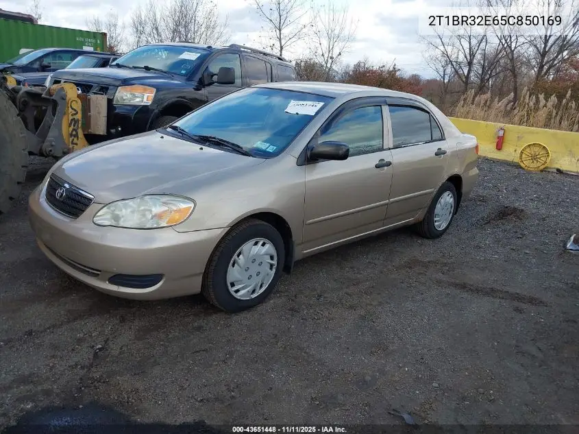 2T1BR32E65C850169 2005 Toyota Corolla Ce/Le/Sport