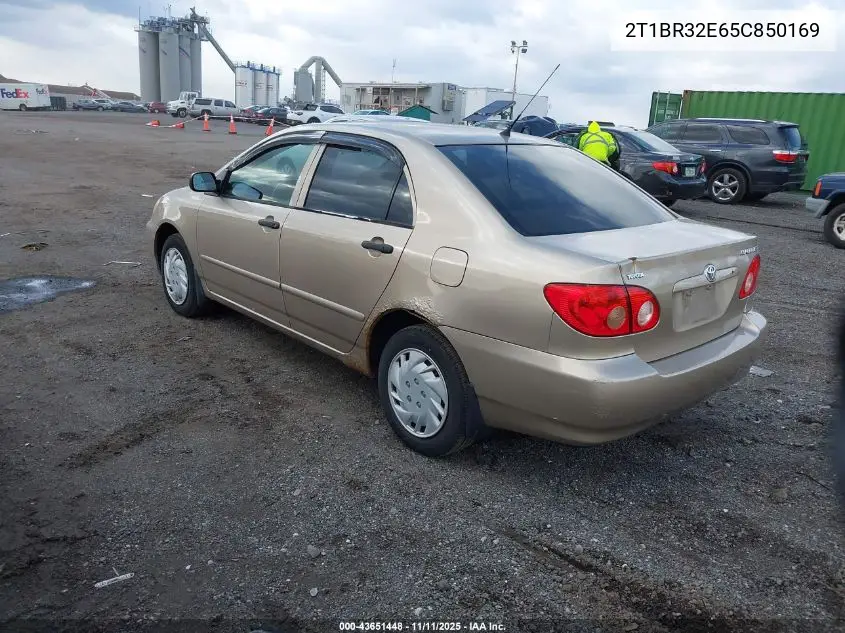 2T1BR32E65C850169 2005 Toyota Corolla Ce/Le/Sport