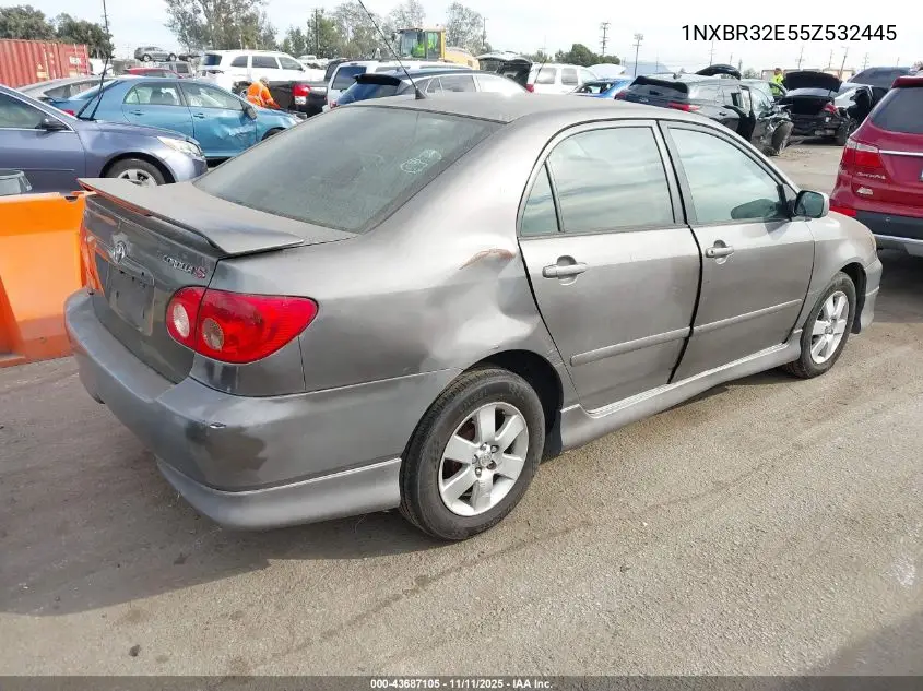 1NXBR32E55Z532445 2005 Toyota Corolla S