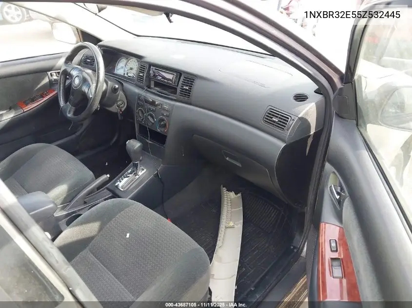 1NXBR32E55Z532445 2005 Toyota Corolla S