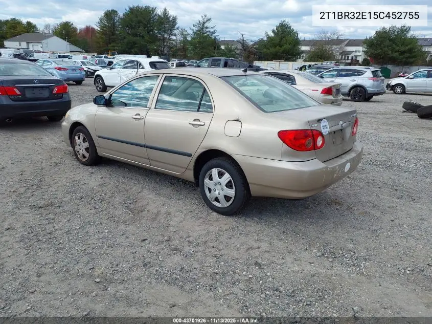 2T1BR32E15C452755 2005 Toyota Corolla Ce