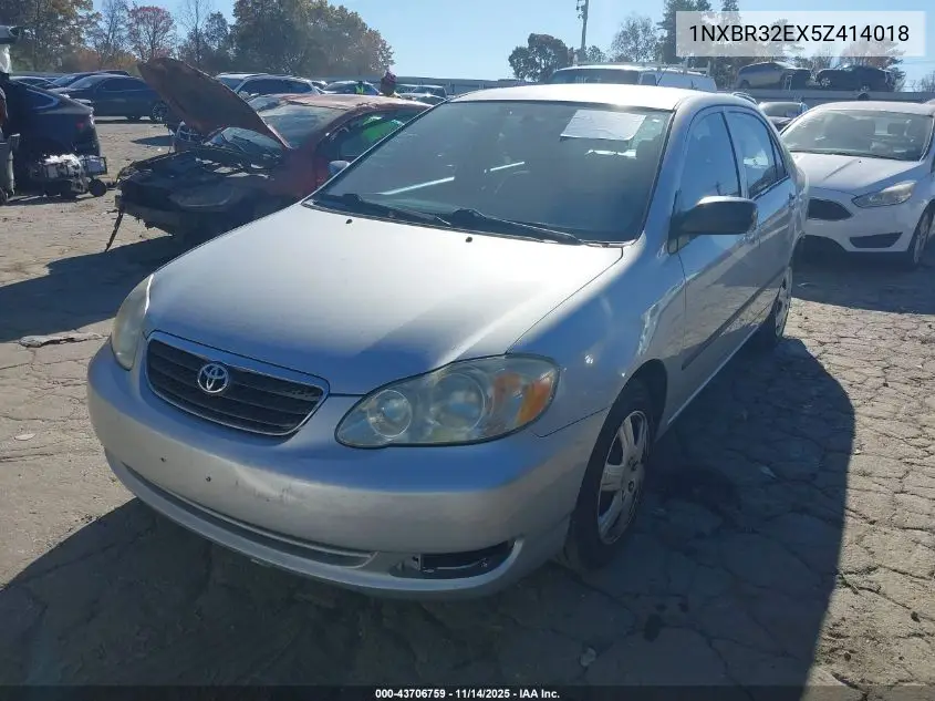1NXBR32EX5Z414018 2005 Toyota Corolla Ce