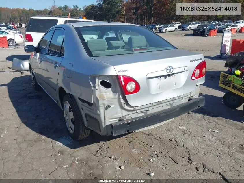1NXBR32EX5Z414018 2005 Toyota Corolla Ce