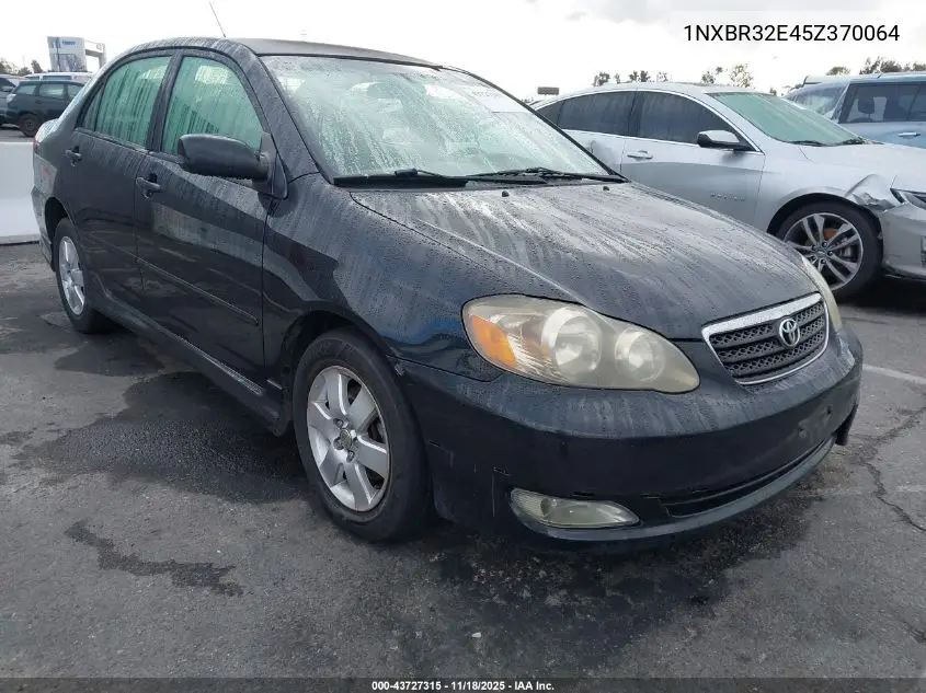 1NXBR32E45Z370064 2005 Toyota Corolla S