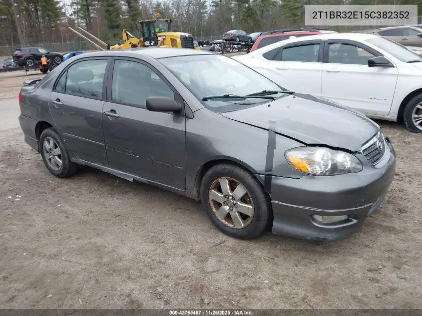 2T1BR32E15C382352 2005 Toyota Corolla S