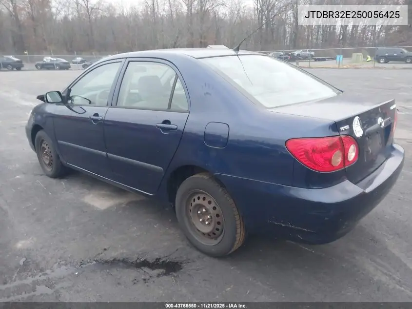 JTDBR32E250056425 2005 Toyota Corolla Ce