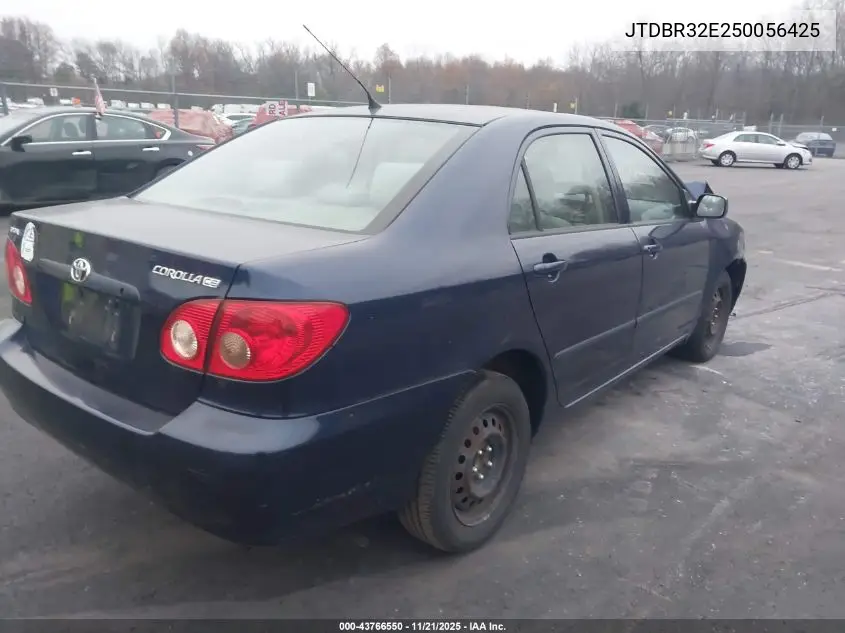 JTDBR32E250056425 2005 Toyota Corolla Ce