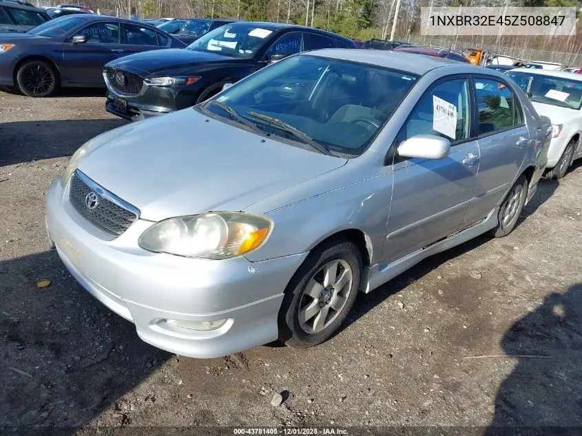 1NXBR32E45Z508847 2005 Toyota Corolla S