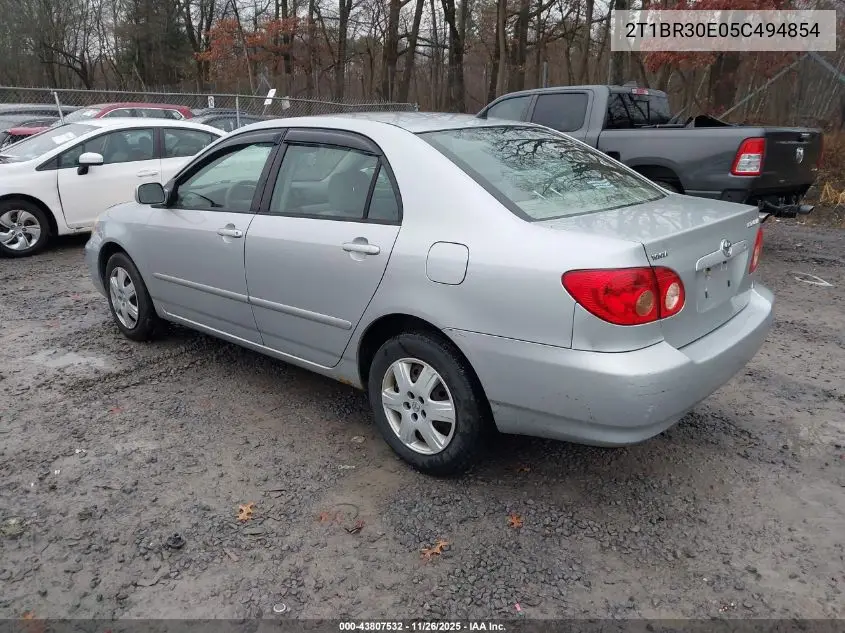 2T1BR30E05C494854 2005 Toyota Corolla Le
