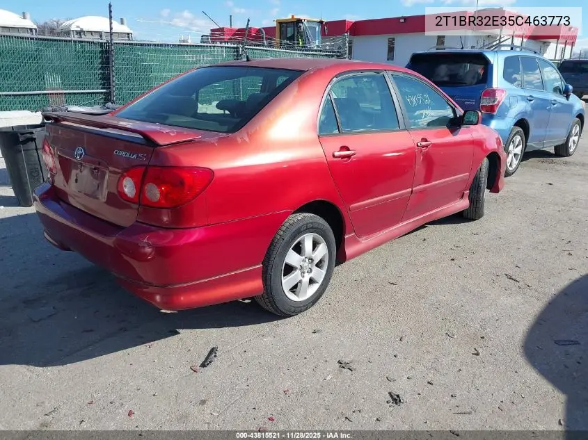 2T1BR32E35C463773 2005 Toyota Corolla S