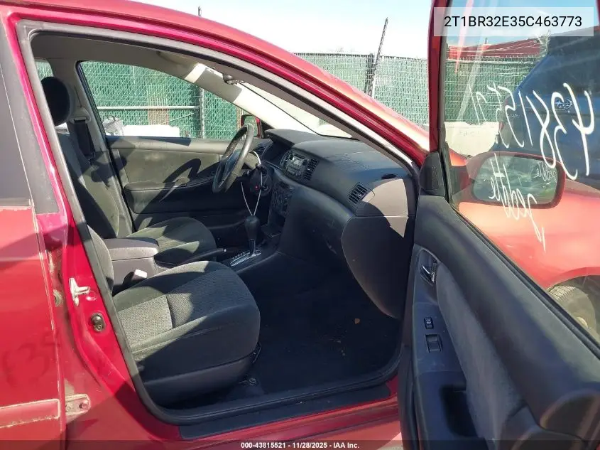 2T1BR32E35C463773 2005 Toyota Corolla S