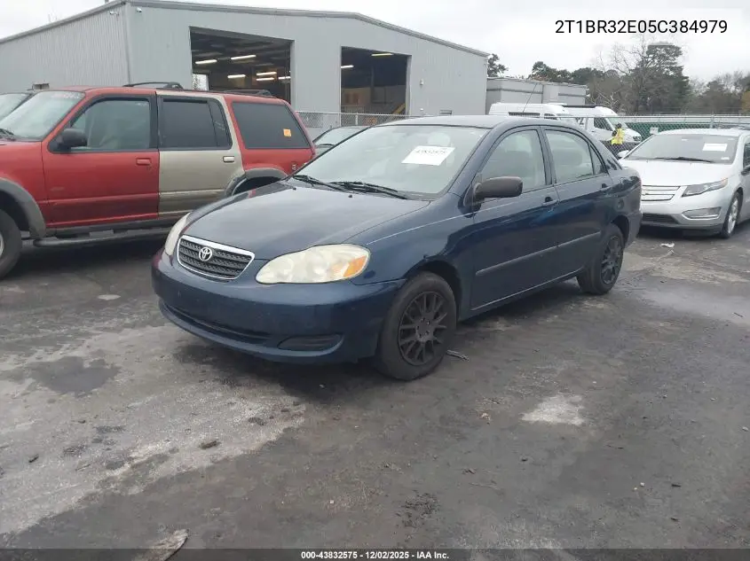 2T1BR32E05C384979 2005 Toyota Corolla Ce