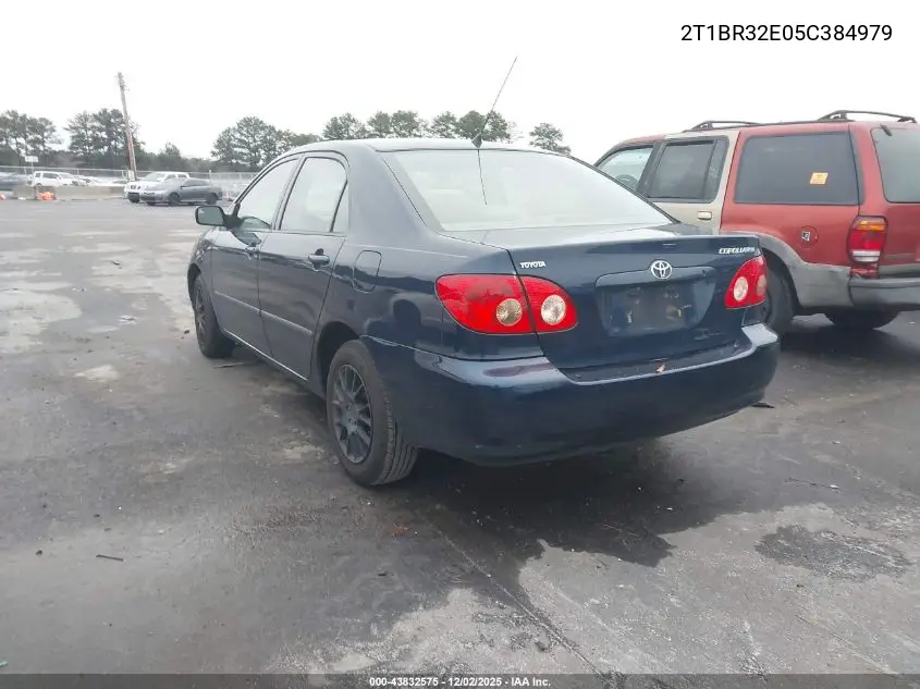 2T1BR32E05C384979 2005 Toyota Corolla Ce