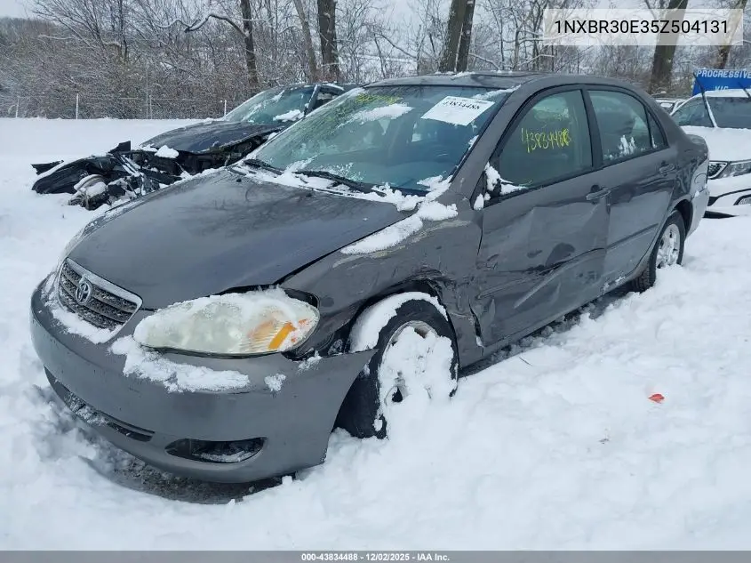 1NXBR30E35Z504131 2005 Toyota Corolla Le