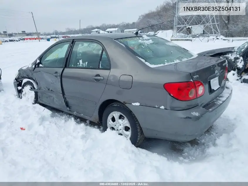 1NXBR30E35Z504131 2005 Toyota Corolla Le