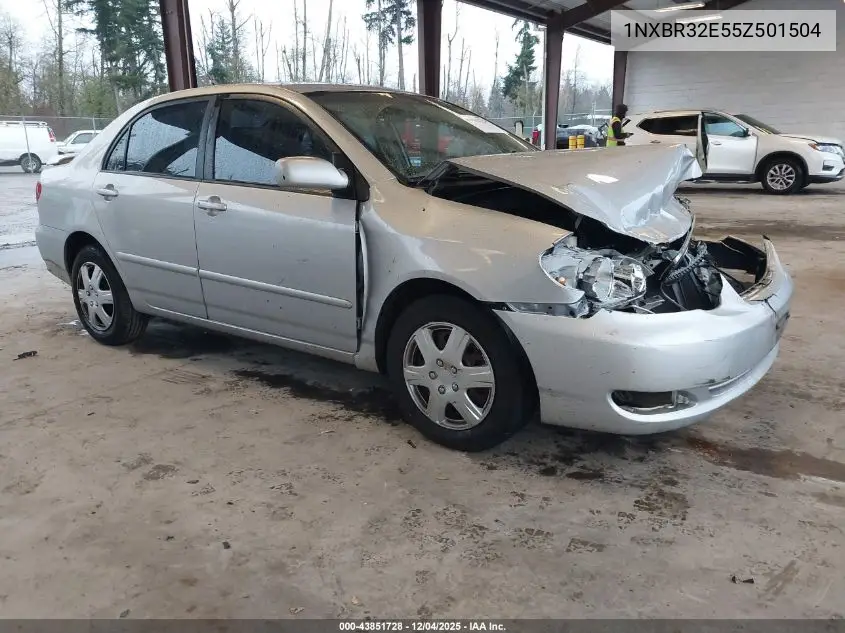 1NXBR32E55Z501504 2005 Toyota Corolla Le
