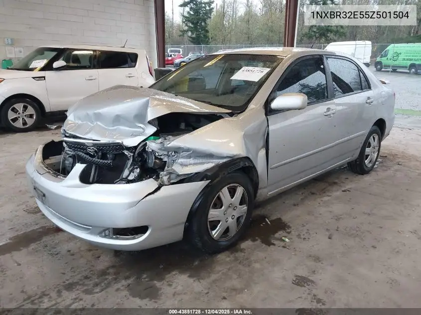 1NXBR32E55Z501504 2005 Toyota Corolla Le