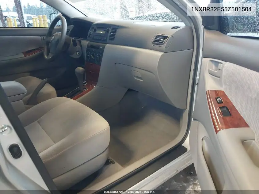 1NXBR32E55Z501504 2005 Toyota Corolla Le