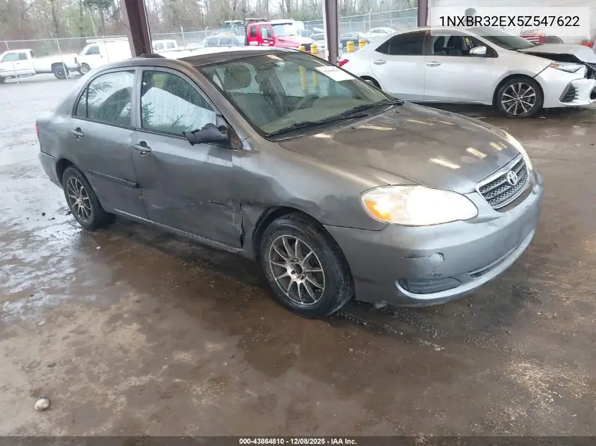 1NXBR32EX5Z547622 2005 Toyota Corolla Ce