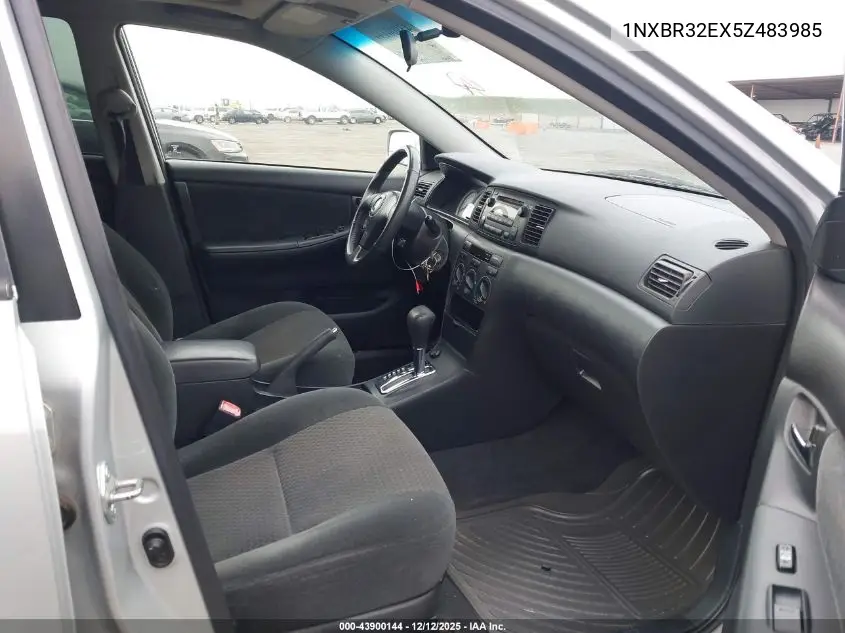 1NXBR32EX5Z483985 2005 Toyota Corolla S